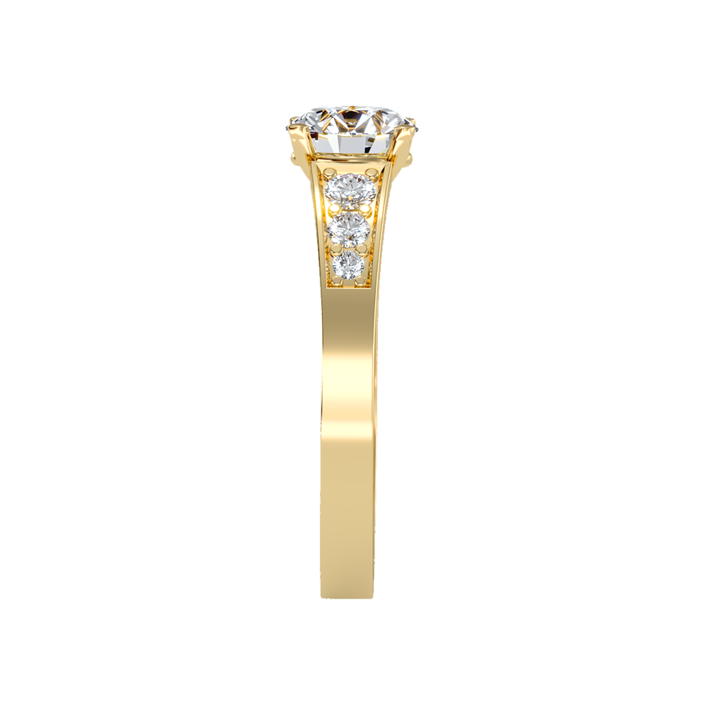 Ultimate Star Solitaire Ring