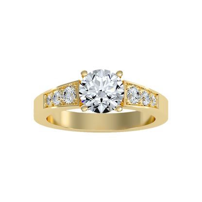 Ultimate Star Solitaire Ring