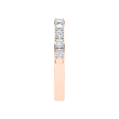 Hermosa Rose Eternity Ring