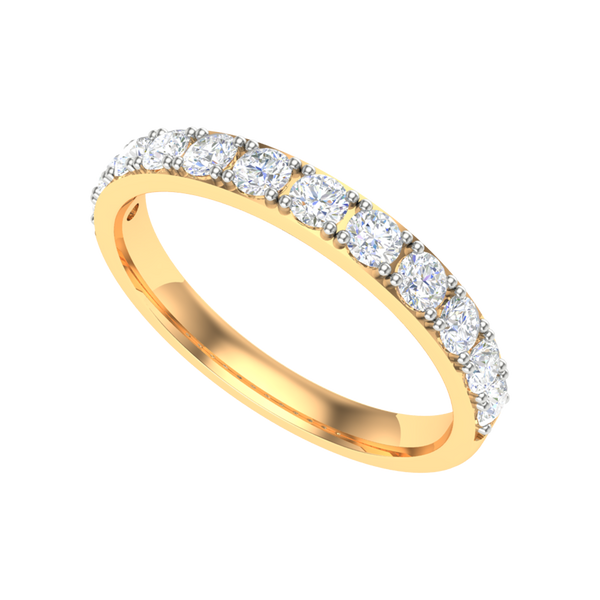 Hermosa Rose Eternity Ring-Color_Yellow-Gold