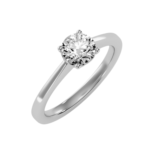 Chatoyer Classic Solitaire Ring-Color_White-Gold
