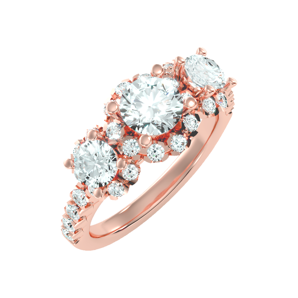 Dainty Solitaire Ring-Color_Rose-Gold