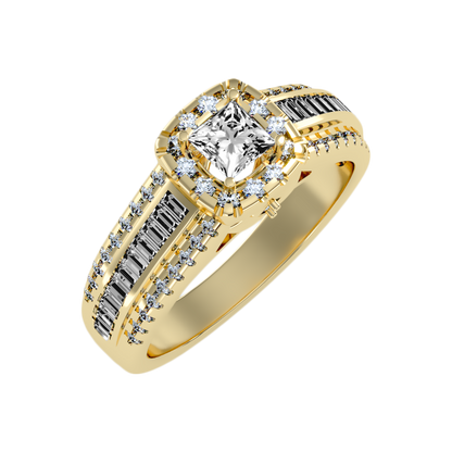 Zen Halo Ring-Color_Yellow-Gold