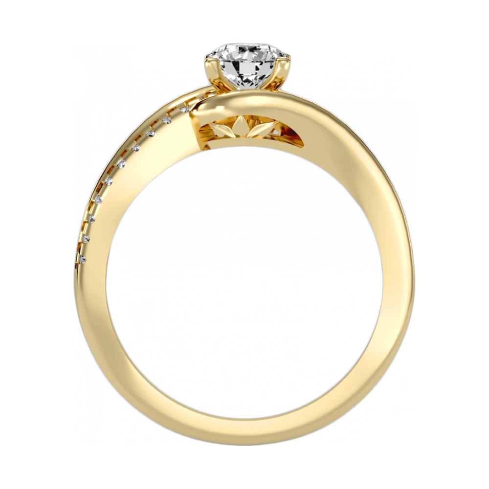 Marvellous Solitaire Ring-Color_Yellow-Gold