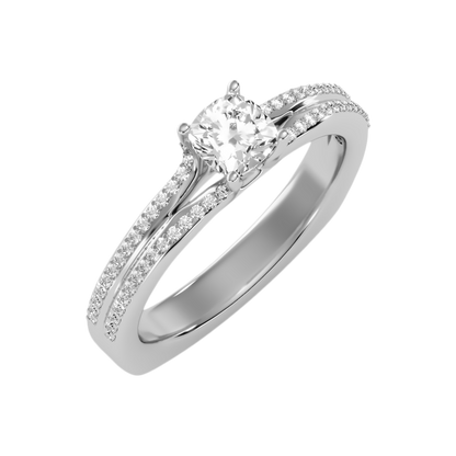 Superior Solitaire Ring-Color_White-Gold