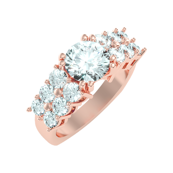 Glam Solitaire Ring