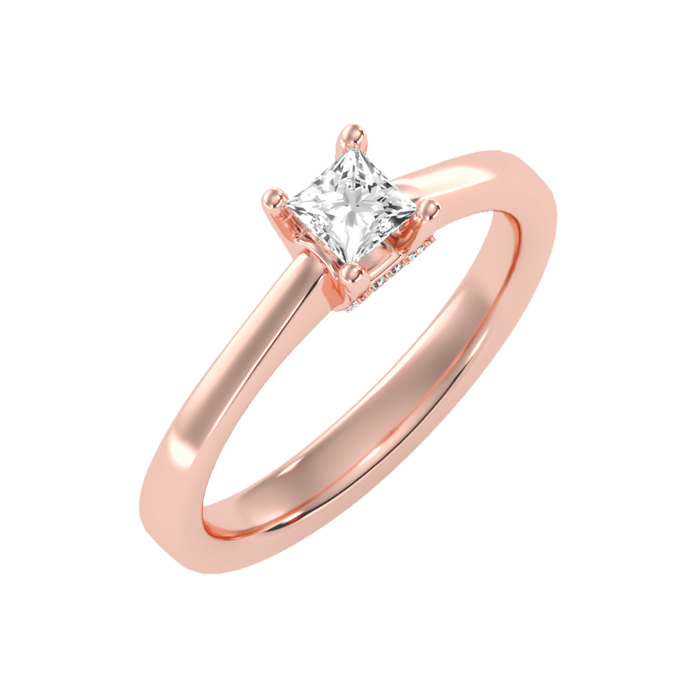 Refulgent Solitaire Ring-Color_Rose-Gold