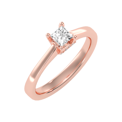 Refulgent Solitaire Ring-Color_Rose-Gold