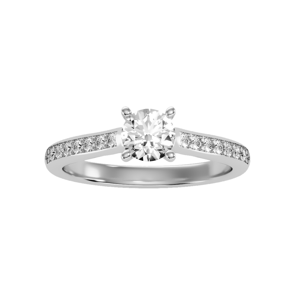 Chintzy Solitaire Ring