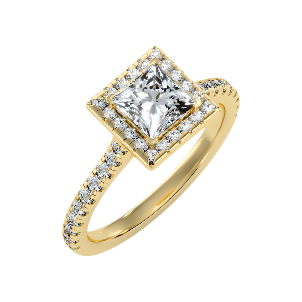 Noor Solitaire Ring-Color_Yellow-Gold