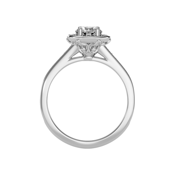 Gulony Classic Halo Diamond Engagement Ring