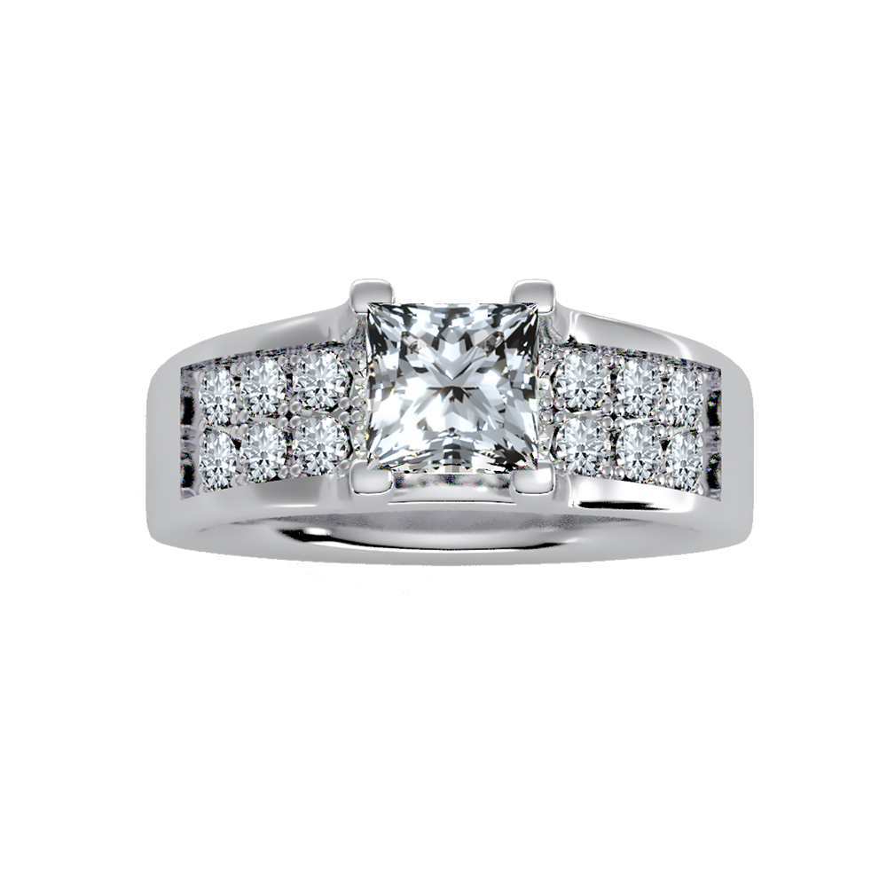 Scintillate Solitaire Ring