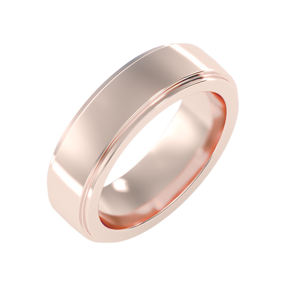 Bright Men's Band-Color_Rose-Gold