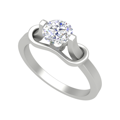 Solace Solitaire Ring-Color_White-Gold