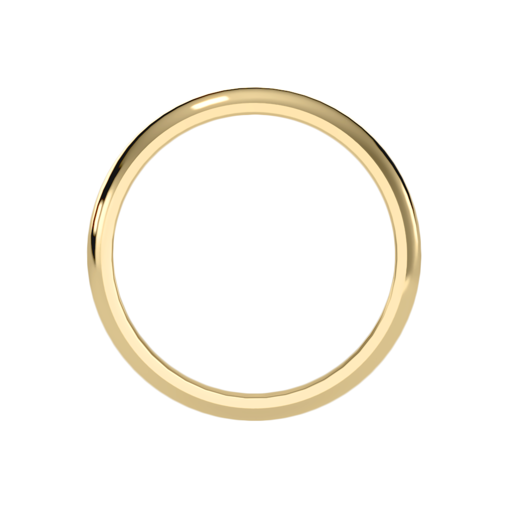 The Stunning Round Band -Color_Yellow-Gold