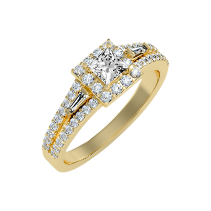 Genz Halo Ring-Color_Yellow-Gold