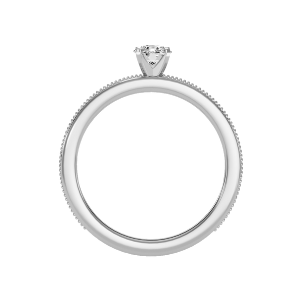 April Solitaire Ring
