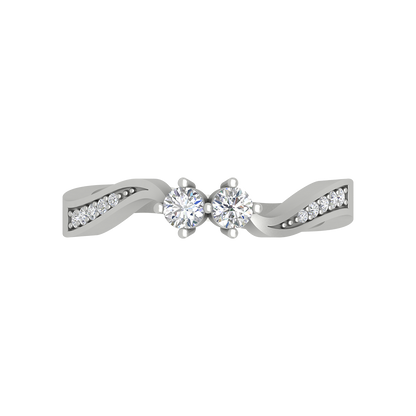 Dual Diamond Anniversary Ring-Color_White-Gold