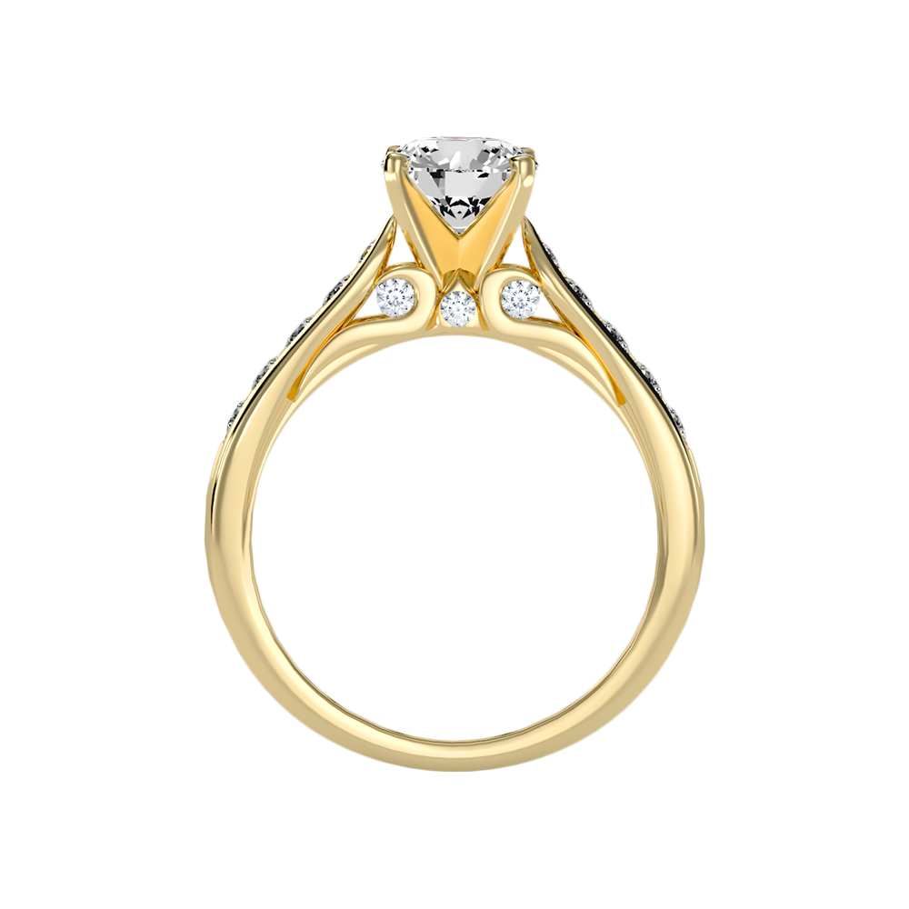 Drop Solitaire Ring