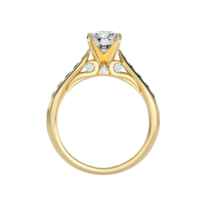 Drop Solitaire Ring