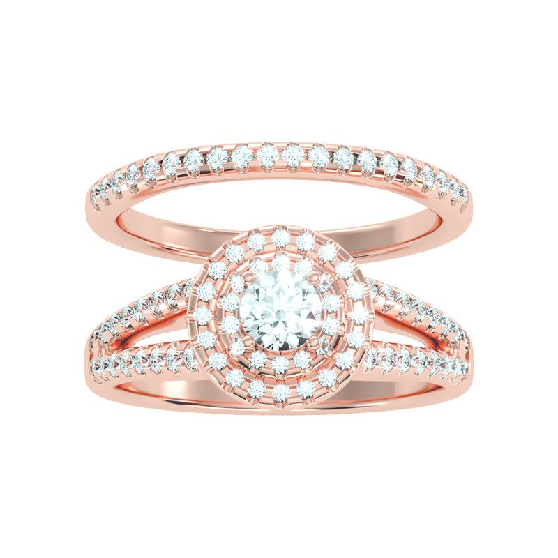 Glistening Bridal Ring Set