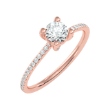 Lordly Solitaire Ring-Color_Rose-Gold
