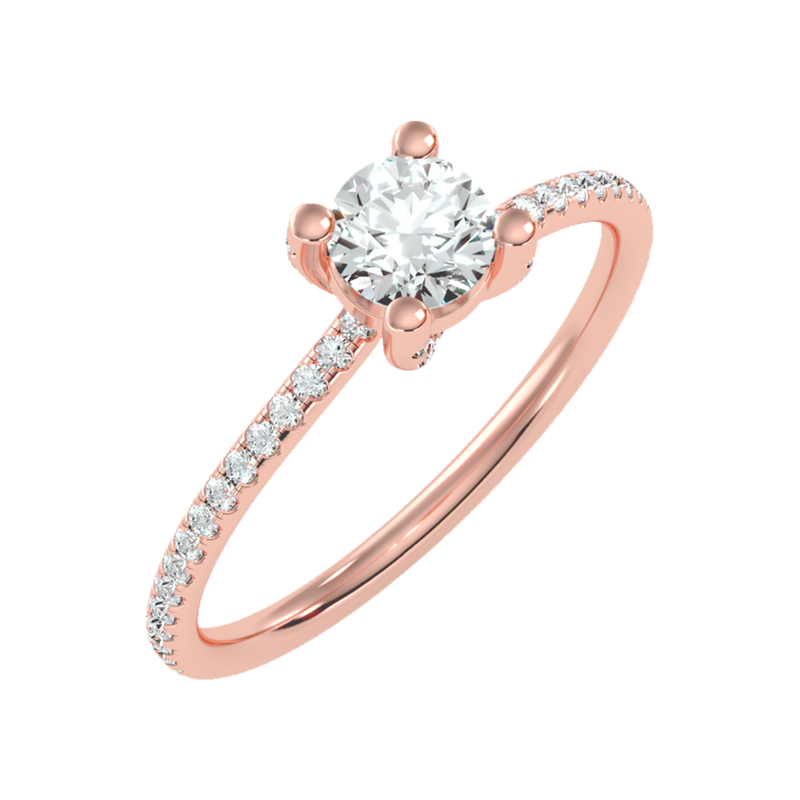 Lordly Solitaire Ring-Color_Rose-Gold