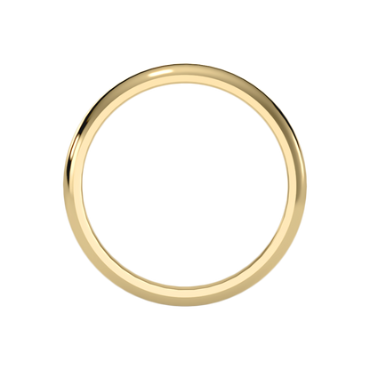 The Round Band -Color_White-Gold