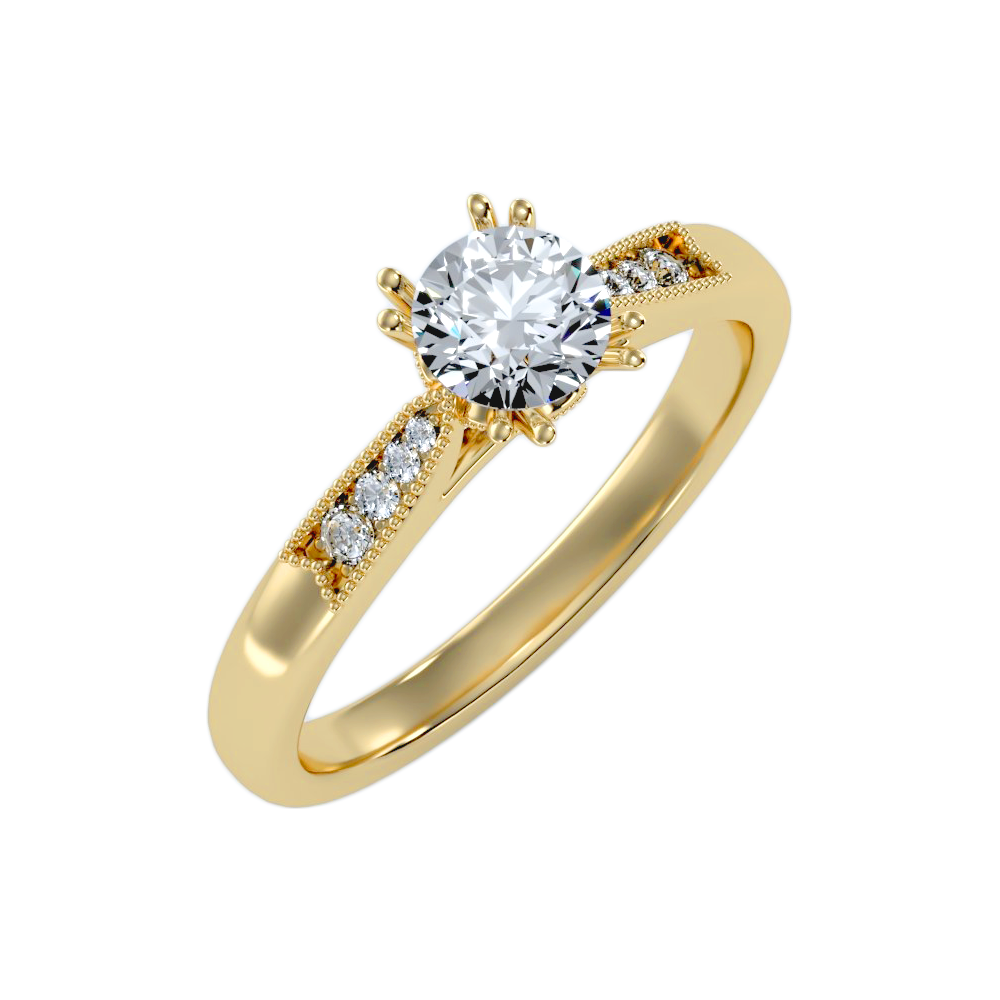 The Asombrosa Solitaire ring