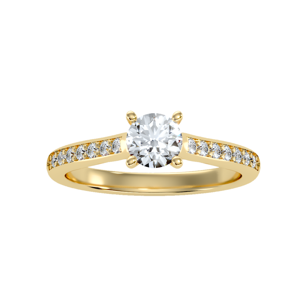 Chintzy Solitaire Ring