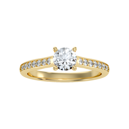 Chintzy Solitaire Ring