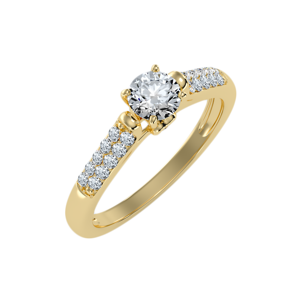 Shore Solitaire Ring-Color_Yellow-Gold