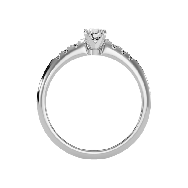 Jazzy Solitaire Ring