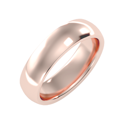 Twinkling Men's Band-Color_Rose-Gold