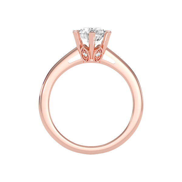 Floraison Classic Solitaire Ring