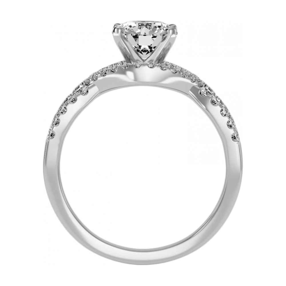 Royale Solitaire Ring-Color_White-Gold