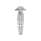 Influential Halo Diamond Ring