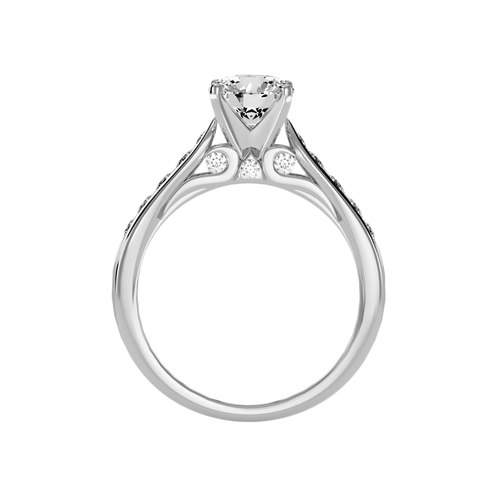 Drop Solitaire Ring