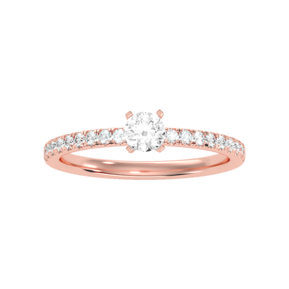 Lavish Solitaire Ring