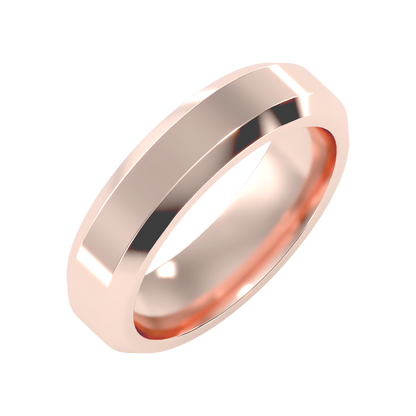 Perfect Men's Broad Band Ring-Color_Rose-Gold