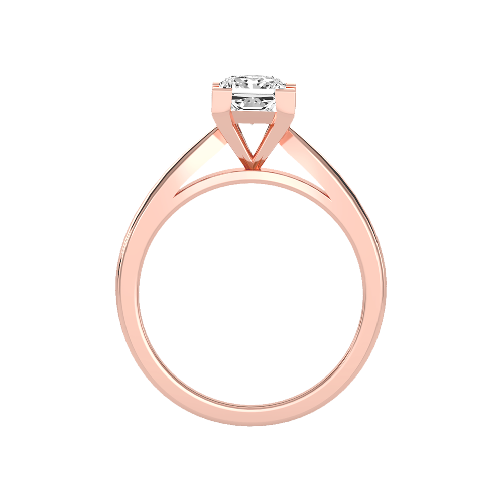 Shiny Solitaire Ring