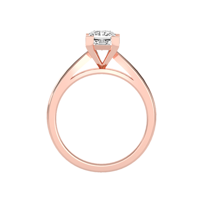 Shiny Solitaire Ring