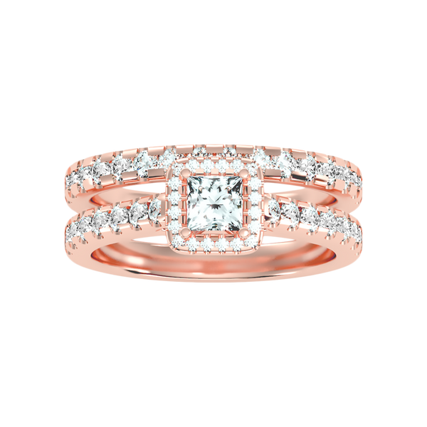 Sempiternal Bridal Ring Set-Color_Rose-Gold