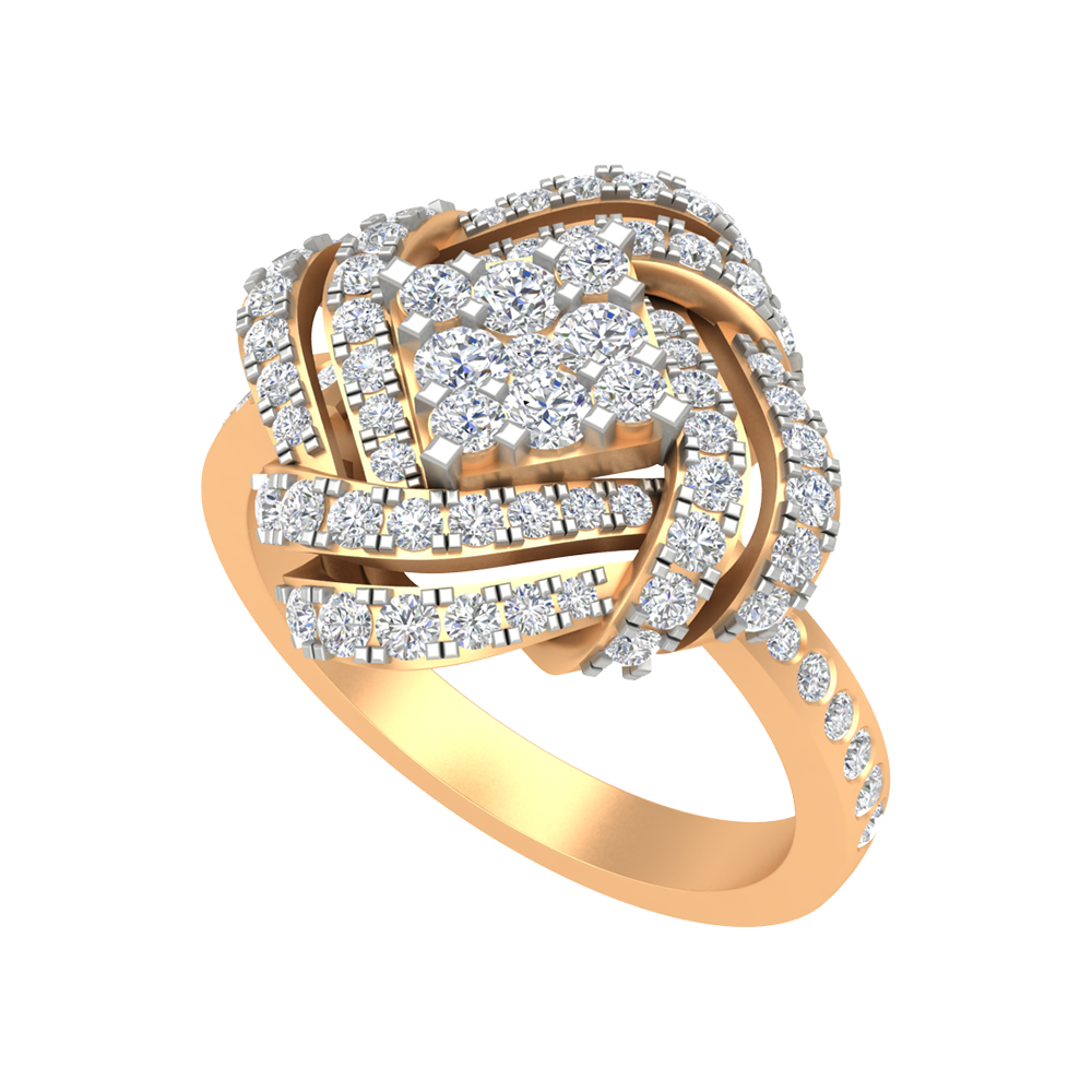 Squamous Cocktail Ring-Color_Yellow-Gold