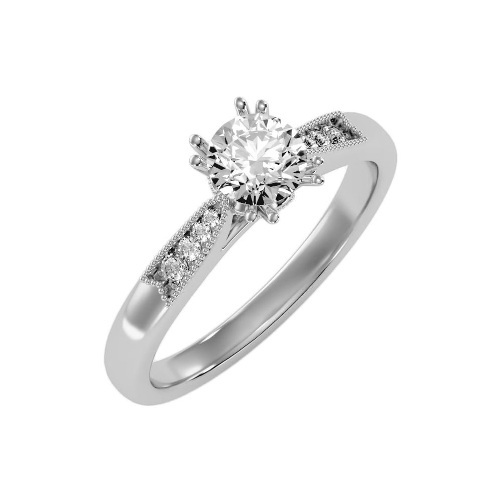 The Asombrosa Solitaire ring