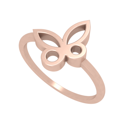 Butterfly Gold Ring