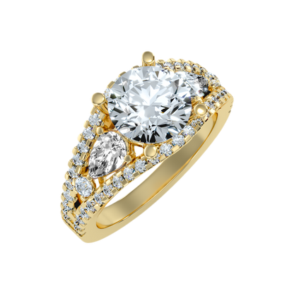 Delicate Solitaire Ring-Color_Yellow-Gold