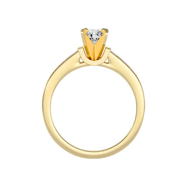 Aristocratic Solitaire Ring