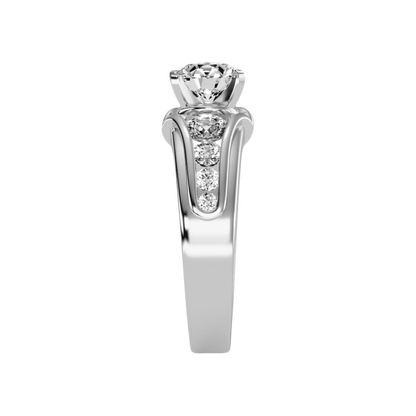 The Harmonic Solitaire Ring