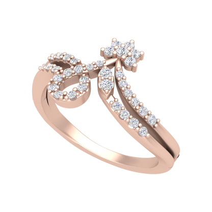 Arissa Diamond Ring-Color_Rose-Gold